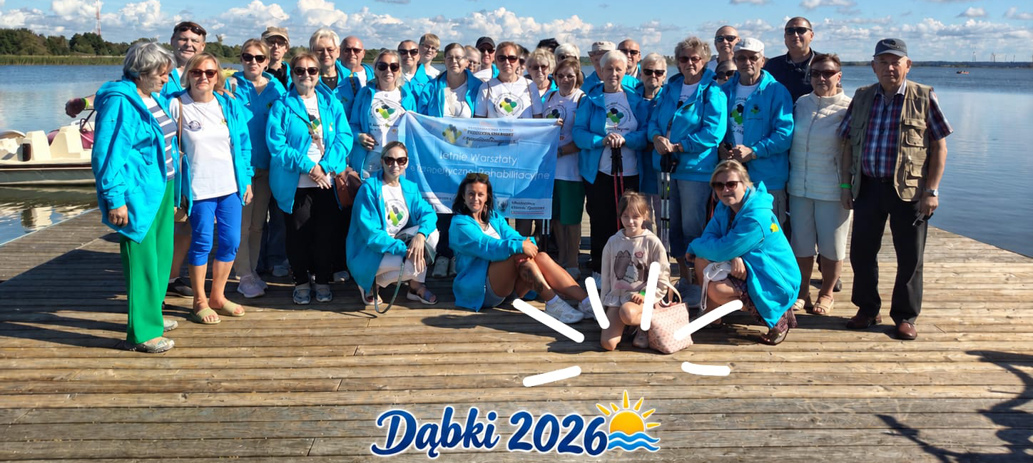 Uczestnicy Letnich Warsztatów Terapeutyczno-Rehabilitacyjnych w Dąbkach, 2026